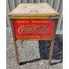Image 4 : COCA-COLA "SERVE YOURSELF & PAY THE CLERK" SERVICE TABLE COOLER