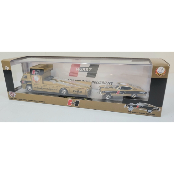 M2 HURST 1966 DODGE L600 COE & CHALLENGER DIECAST MODELS