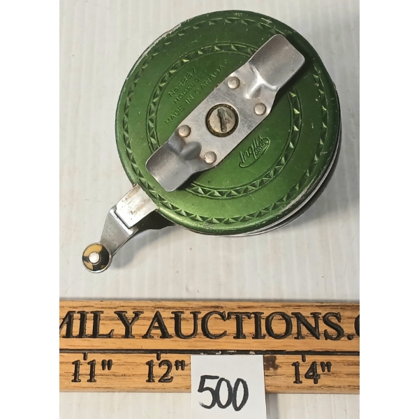 SHAKESPEARE SILENT TRU-ART AUTOMATIC FLY FISHING REEL - NO. 1837 MDEL GE