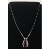Image 1 : VINTAGE AMETHYST PENDANT NECKLACE