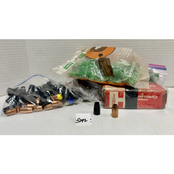 BULLETS: APPROX 100X MIXED MUZZLE LOADERS