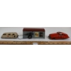 Image 3 : LOT OF 3 - SCHUCO TIN & DIECAST WIND UP VEHICLES W/ GARAGE NO. 1500 - INCL FEX & AMBULANCE