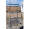 Image 1 : U-LINE WIRE SHELF UNIT W/ WHEELS