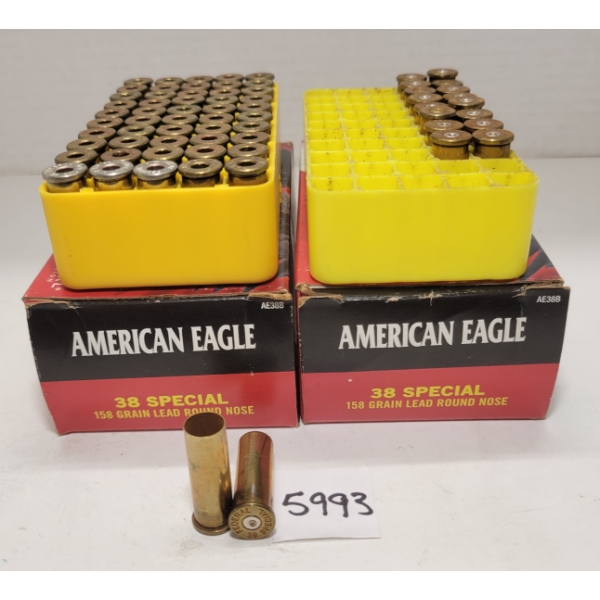 BRASS: 180X MIXED .38 SPL BRASS