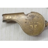Image 2 : WWII US N.S. MEYER INC. BRASS WHISTLE