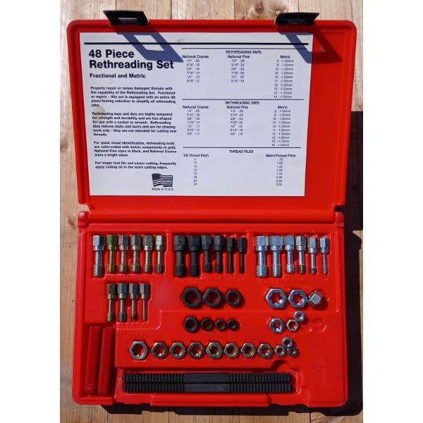 MAC 48 PC. RETHREADING SET