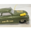 Image 5 : LOT OF 2 - SAUNDERS MILITARY POLICE CARS W/ POWERFUL FRICTION MOTOR & SIREN