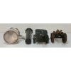 Image 3 : LOT OF 4 - WWII RCN FLASHLIGHT, MODEL CANNONS & PEWTER MUG