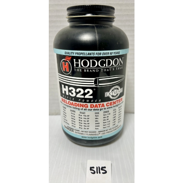 POWDER: 1 LB HODGDON H322