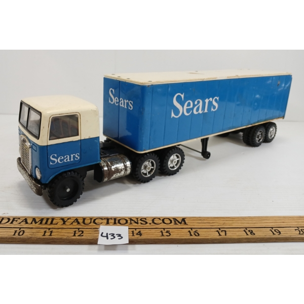 SEARS PLASTIC TRUCK & TRAILER