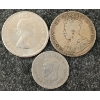 Image 2 : LOT OF 3 - 1916 CDN 50 CENT COIN, 1945 CDN 25 CENT COIN & 1964 CDN 50 CENT COIN