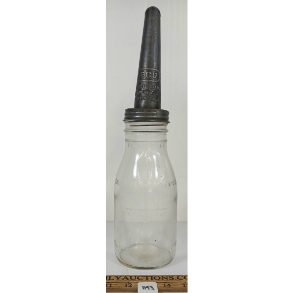 ECO SERVICE STATION QT OIL BOTTLE 