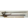 Image 3 : EAST INDIAN 1895 PAT. BENGAL INFANTRY OFFICER'S SWORD W/ SCABBARD & FROG