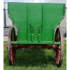 Image 6 : WESTERN GRAIN BOX ON JOHN DEERE RUNNING GEAR