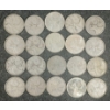 Image 1 : LOT OF 20 - 1937-1968 CDN 25 CENT COINS
