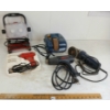 LOT OF 5 - MISC POWERTOOLS - INCL WET SANDER & SHOP LIGHT