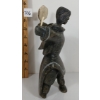 Image 6 : WOMAN DANCING W/ DRUM BY SAMONIE TOONOO - STONE & ANTLER
