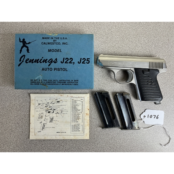 JENNINGS J-22 IN .22 LR - PROHIB 