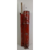Image 1 : CPR RAILROAD ENGINEER'S FLAG & FLARE CASE - INCL FLAG