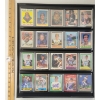 Image 1 : LOT OF 20 - MIXED TEAM AUTOGRAPHED BASEBALL CARDS W/ WALL DISPLAY