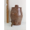 Image 1 : SALT GLAZED BRITISH RUM RATION SPIRIT BARREL 