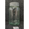 Image 2 : LOT OF 18 - CROWN & IMPROVED CANNING JARS & BALLANTINE CRATE