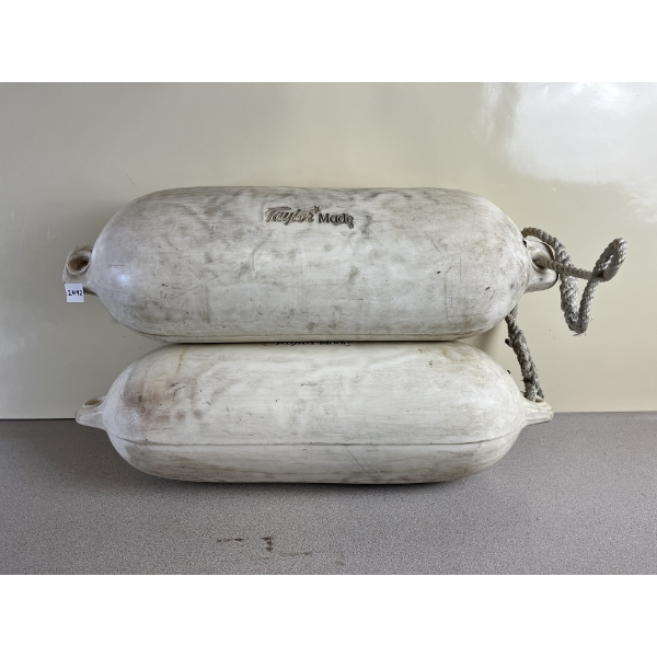 LOT OF 2 - LARGE BOAT BUMPERS 
