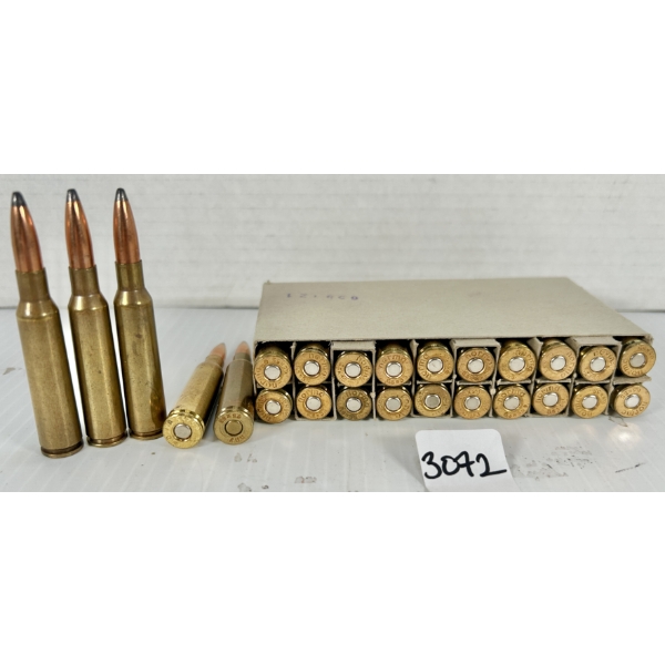 AMMO: 25X 6.5X55 MM SWEDE - SP RELOADS