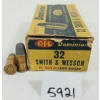 Image 1 : AMMO: 47X DOMINION .32 SMITH & WESSON - 85GR - RN 