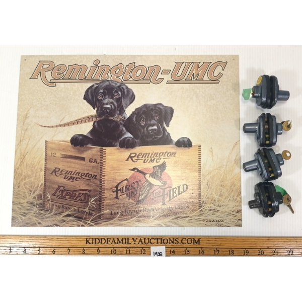 LOT OF 5 - REMINGTON-UMC SST SIGN & TRIGGER LOCKS