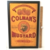 Image 1 : COLMAN'S MUSTARD - FRAMED AD - C. 1920'S-1950'S