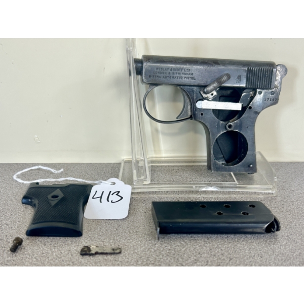 WEBLEY & SCOTT UNKNOWN MODEL IN 6.35MM - PROHIB