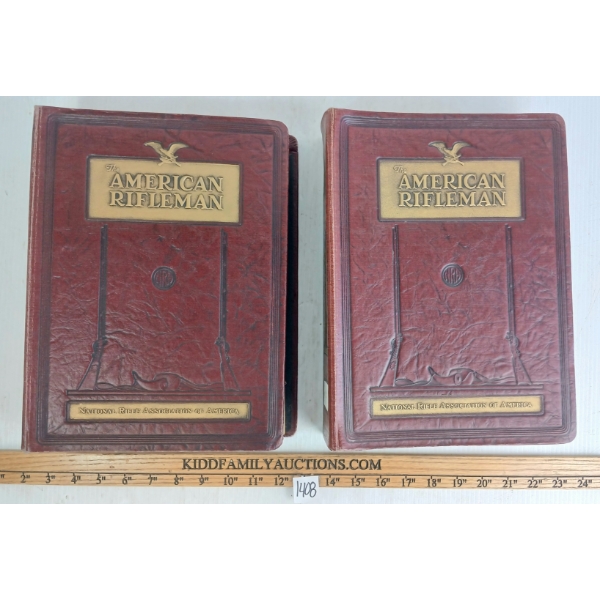 LOT OF 2 - 1951 & 1952 "THE AMERICAN RIFLEMAN" BY THE NATIONAL RIFLE ASSOCIATION OF AMERICA