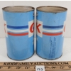 Image 4 : LOT OF 2 - CO-OP OK MOTOR OIL QT CANS
