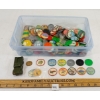 Image 1 : QTY OF MISC JELL-O TOKENS - INCL AIRPLANES