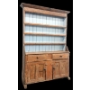 Image 1 : FARMHOUSE KITCHEN HUTCH - MIXED WOOD