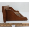 Image 4 : STAINED OAK WALL SHELF