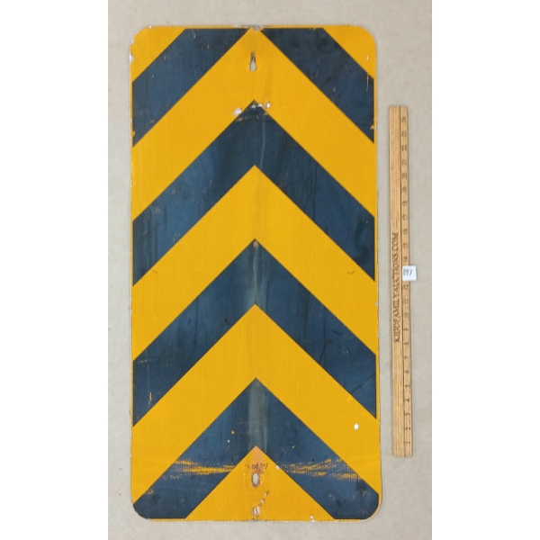 HAZARD SIGN - SINGLE SIDED METAL