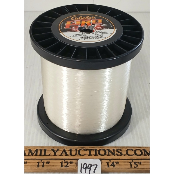 CABELA'S PRO CLEAR TEST LINE - 8LBS / 7000YARDS