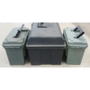 Image 4 : LOT OF 3 - AMMO CRATES & TOOLBOX