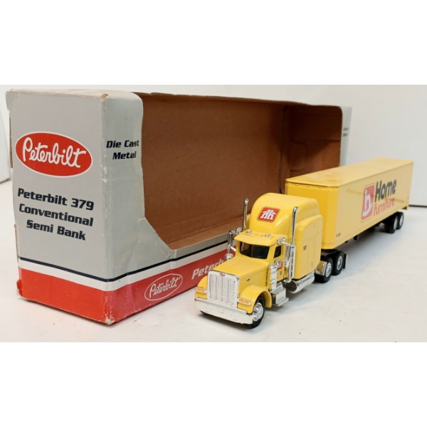 PETERBILT 379 DIECAST CONVENTIONAL SEMI TRUCK MODEL - HOME FURNITURE