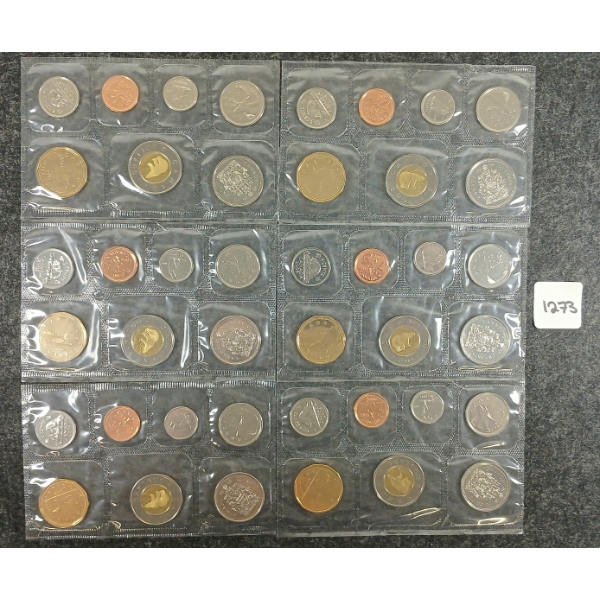 LOT OF 6 - 2005 & 2006 RCM UNCIRCULATED PROOF SETS