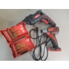 Image 2 : LOT OF 3 - MILWAUKEE 1/4IN HEX IMPACT DRIVER, DRILL BITS & 1/2IN HAMMER DRILL