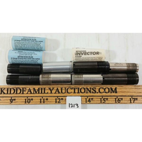 LOT OF 8 - MISC CHOKE TUBES - INCL BROWNING MOD PLUS, ETC