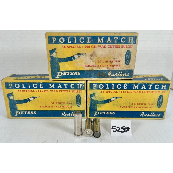 AMMO: 150X .38 SPL - RELOADS 
