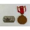 Image 4 : US DEPARTMENT OF THE AIRFORCE MERITORIOUS SERVICE MEDAL, DOG TAG & DOCUMENT