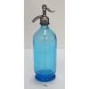 Image 2 : BULLY HILL SPRINGS W. B. JEVONS CHEMIST - BLUE ACID-ETCHED - SELTZER BOTTLE