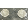 Image 2 :  LOT OF 2 - 1964 CDN SILVER DOLLARS - CHARLOTTETOWN