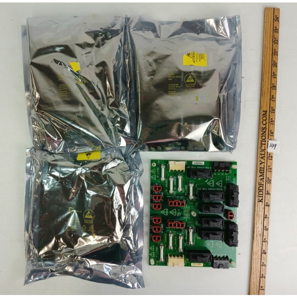 LOT OF 4 - HYDROGENICS PRINTED CIRCUIT BOARDS
