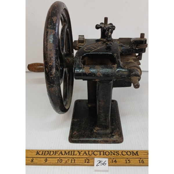 18TH CENTURY GERMAN LEATHER SPLITTING MACHINE